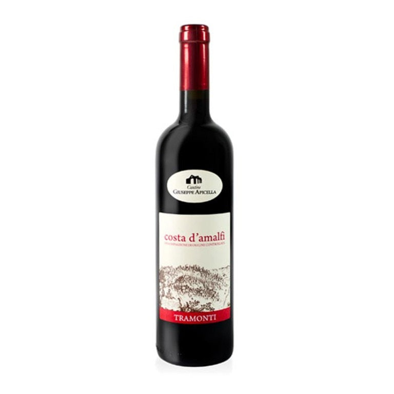 VINO COSTA D'AMALFI TRAMONTI ROSSO DOC CANTINE GIUSEPPE APICELLA - 75CL 2022